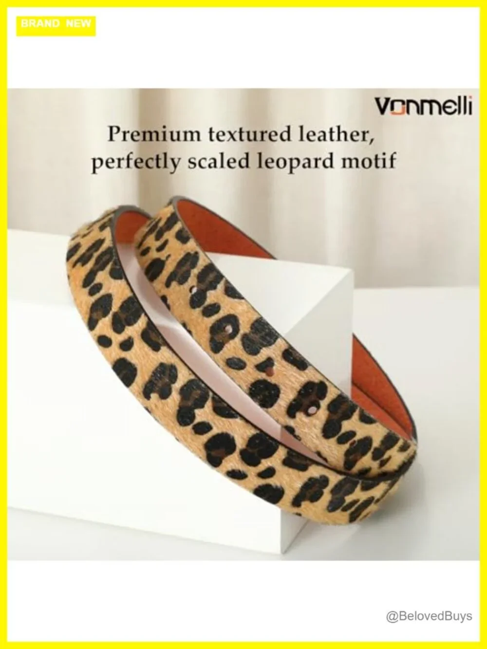 3 Pack Faux Leather Belts for Women Gold Buckle Adjustable Waist Belt